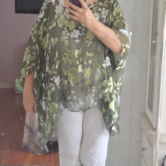 Notations Women's Scarf Top - Picture 10 of 14